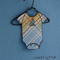 paper: Stampers Select White Cardstock by PTI
patterned paper scraps: Honey Pie by Cosmo Cricket, Paper Salon, Canopy Plaid by Chatterbox
ink: Black Palette
stamps: Bitty Baby Blessings by PTI...