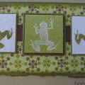Stamps: Pond Life,background basics:spots & dots
Ink: Dark Chocolate,Ripe Avocado, Fresh Snow PTI, Versamark 
paper: Ripe Avocado,Spring Moss,Dark Chocolate,kraft,stampers select -PTI
ribbon:...