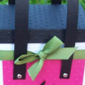 watermelon box with matching notecards inside