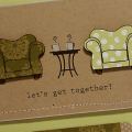 Chairs Get Together Card
