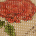 Polka Dot Bloom Card - detail
