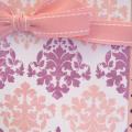 blush and plum damask