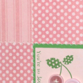 Supplies
Cardstock: Sweet Blush, New Leaf; PTI
PP: DCVW
Stamps: Everyday Button Bits; PTI
Ink: Topiary; CTMH
Other: Fiskars Threading Water border punch, buttons, PTI; sewing machine