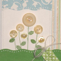 Supplies:
Cardstock: Summer Sunrise, Vintage Cream, New Leaf (all PTI)
PP: DCVW
Stamps: Everyday Button Bits, Mega Mixed Messages, PTI
Ink: New Leaf, PTI
Other: Button twine, PTI; Lemon Tart...