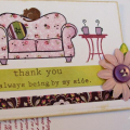 By my Side card made with Beate John's sketch.