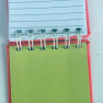 Inside of the back to school notebook