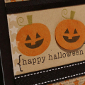 Rustic Pumpkin Halloween Card