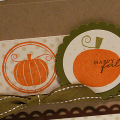 Pumpkin Tag Card