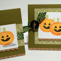 Vintage Pumpkin Cards