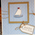 Ahoy Little Sailor:  4th of July Birthday