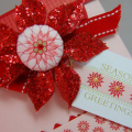 Season's Greetings Tag Close up