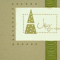 Best Clean and Simple Christmas Card Cynthia Karkut