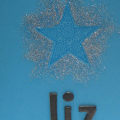 Papertreyâ€™s WCMD Challenge #4: Australia
My niece has a birthday coming up so I masked a star and brushed the area with glue and added glitter.  I stamped a message from PTIâ€™s Star Prints and...