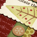 Rustic Tree Card - detail