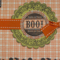 Best use of a previous set submission using Halloween Tags 2009 and Spooky Sweets II with Autumn Abundance paper.