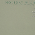 Inside of card showing sentiment.