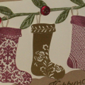 I wanted to create a card where the stockings were hanging from a garland with berries so I decided to use the leaf ribbon and Scarlet Jewel buttons. The stockings are hung using Rustic Twine and...
