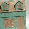 Glittered Holiday House