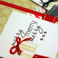 Merry Present & Birthday Present Cards - detail