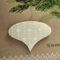 Vintage Ornament 2 and Retro Backgrounds...branches and dot background (on ornament) from other companies. Paper, ribbon and ink (except ink on branches) from PTI