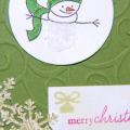 Holiday Button Bits Snowman