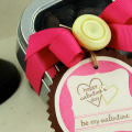 Be My Valentine treat tin