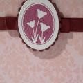 Mom damask cameo