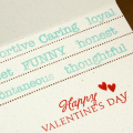 Valentine Card - inside