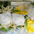 Baby Boy Bouquet ~ Top View