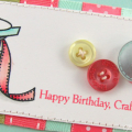 Happy Birthday Crafty Friend Detail 3