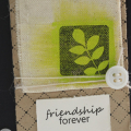 Canvas Friendship card