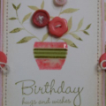 Blooming Birthday Buttons