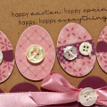 Purple Patterned Eggs Cards