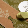 Spot Dot Vase Card - detail