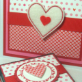 valentine gift box and card