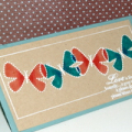 Cased Nicole's butterfly card.