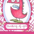 I am finding the Asian Fusion set to be really versatile.  I love how the background turned out on this card.