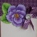 Used the Year of Flowers stamps and the new impression plates on this one. TFL!