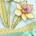 Happy Birthday Daffodils detail