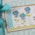 Mini Mushroom Blue Card