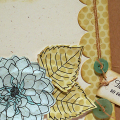 Rustic Dahlia Card