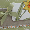 I made this card for Mercy Kerin's Tuesday Sketch Challenge #67, MTSC67  I can't put this daffodil down!!