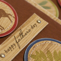 Woodsy Badge Cards - detail