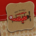 Hey Buddy Plane Card