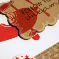 Follow Your Dreams Flying High Card - detail