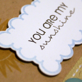 You are my Sunshine Card - detail