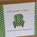Green Boutique Chair Card