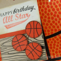 Basketball Birthday Tag