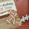 Football Birthday Tag
