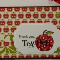 Stamp Set(s): Teacher's Apple by PTI
Cardstock: Dark Chocolate by PTI, Stamper's Select White by PTI
Patterned Paper: Cherry Hill by October Afternoon
Ink: Dark Chocolate by PTI, Black by PTI...